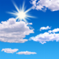 Mostly sunny, with a high near 65. East northeast wind 1 to 5 mph.